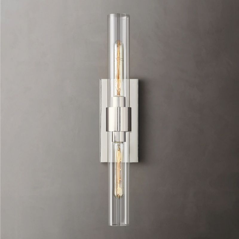 Ravella Blown Glass Linear Bathroom Sconce