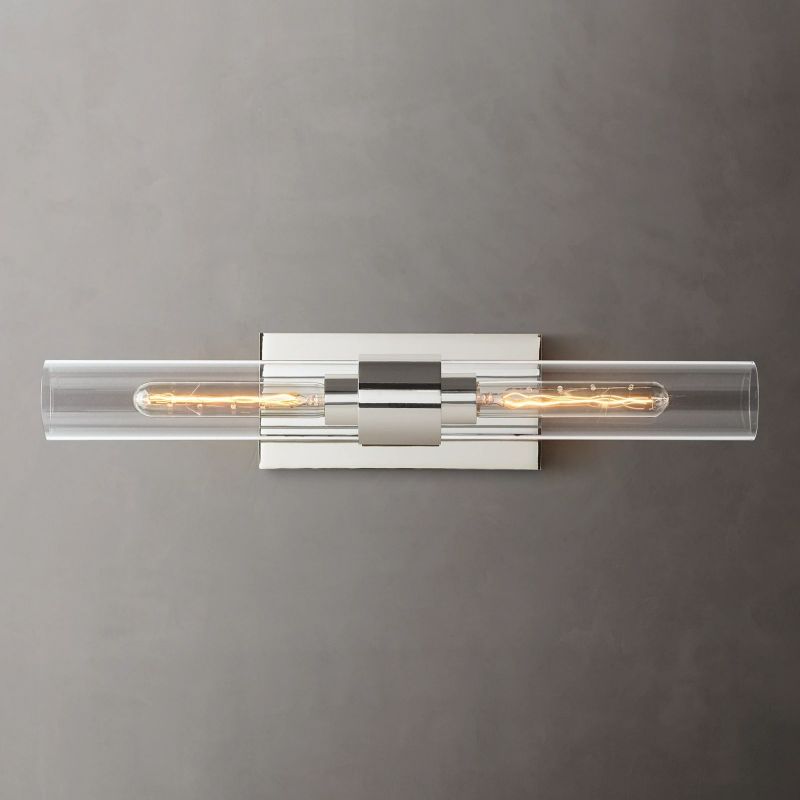 Ravella Blown Glass Linear Bathroom Sconce