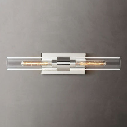 Ravella Blown Glass Linear Bathroom Sconce
