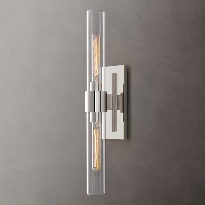 Ravella Blown Glass Linear Bathroom Sconce