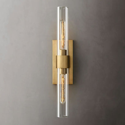 Ravella Blown Glass Linear Bathroom Sconce