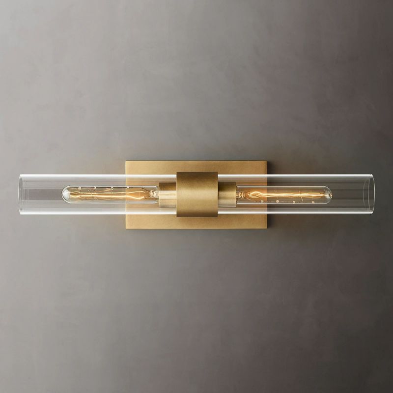 Ravella Blown Glass Linear Bathroom Sconce