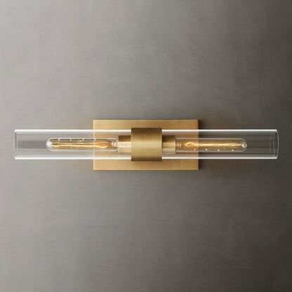 Ravella Blown Glass Linear Bathroom Sconce