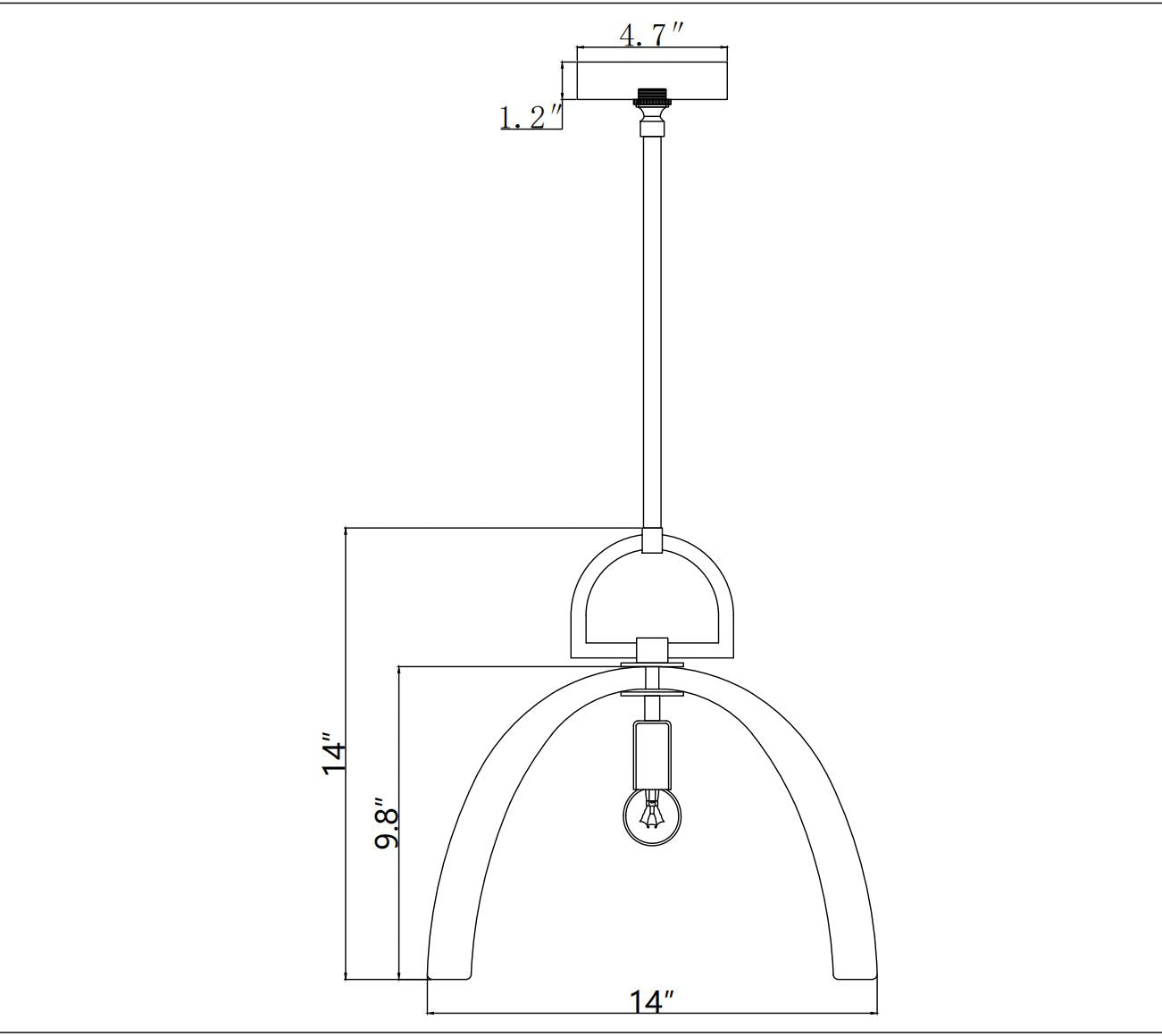 Botan Dome Island Pendant
