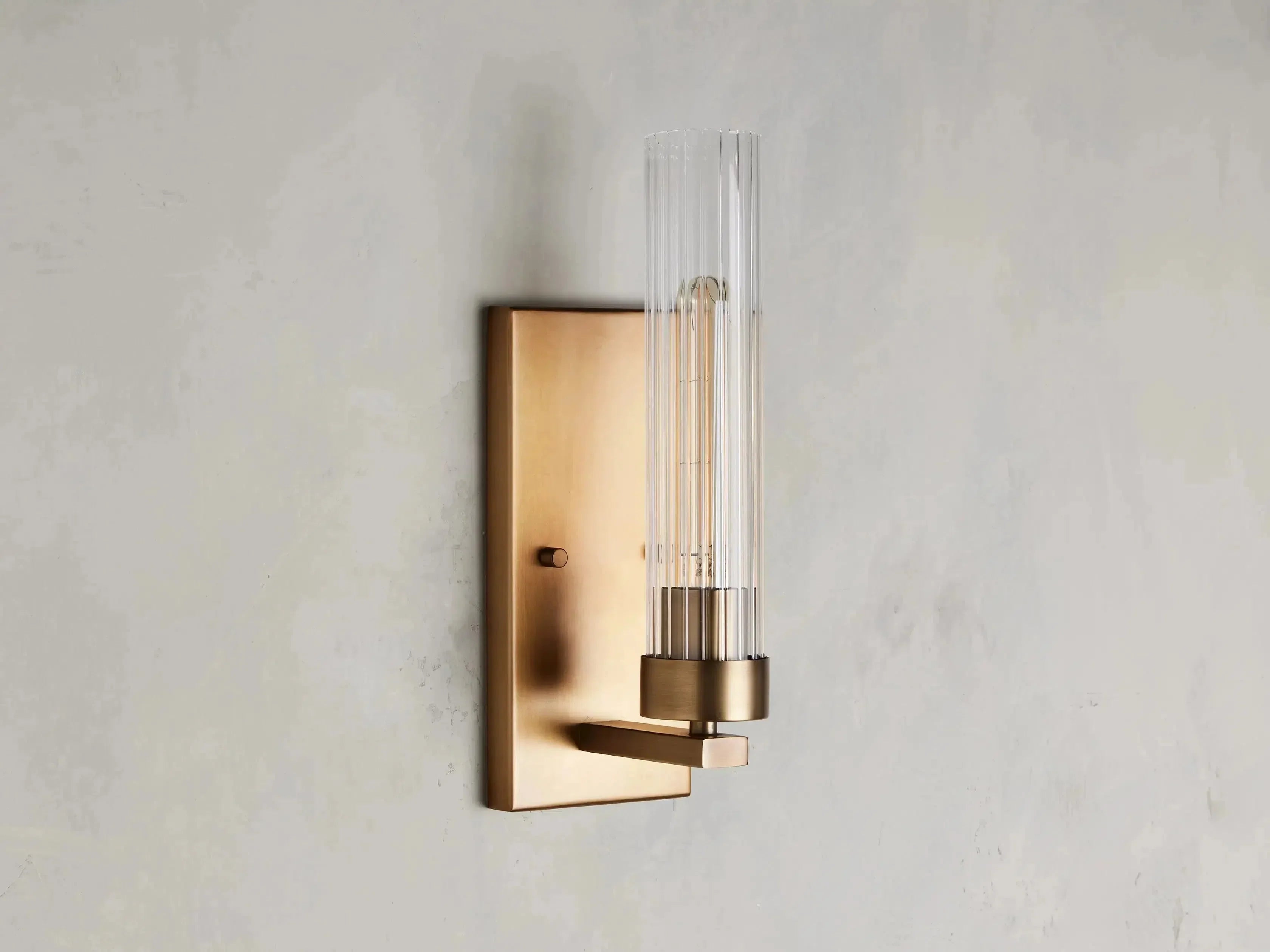 Andreas Glass Wall Sconce