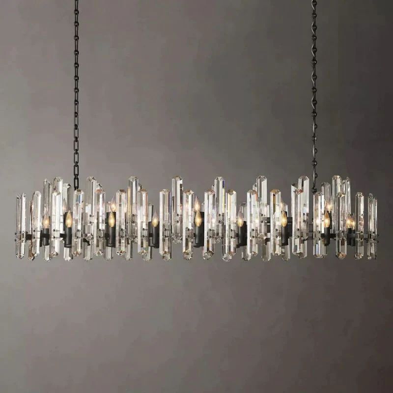 Bonnington Prism Linear Living Room Chandelier 72"