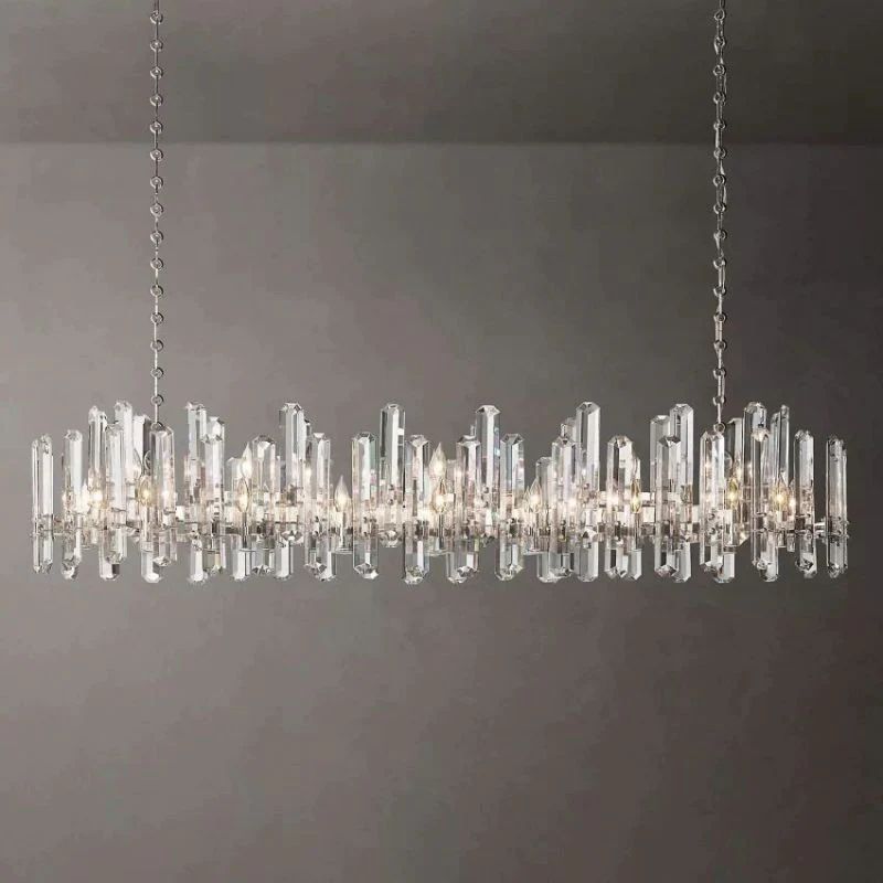 Bonnington Prism Linear Living Room Chandelier 72"