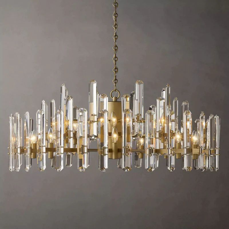 Bonnington Prism Round Dining Room Chandelier 48"