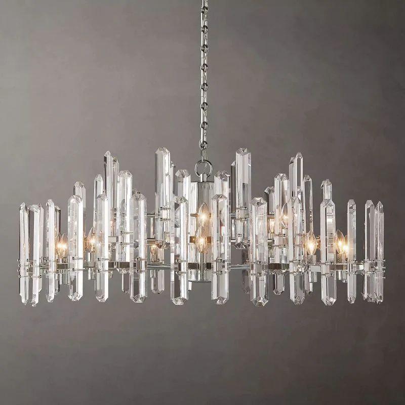 Bonnington Prism Round Dining Room Chandelier 48"