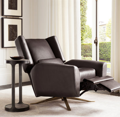 Luke Leather Swivel Recliner