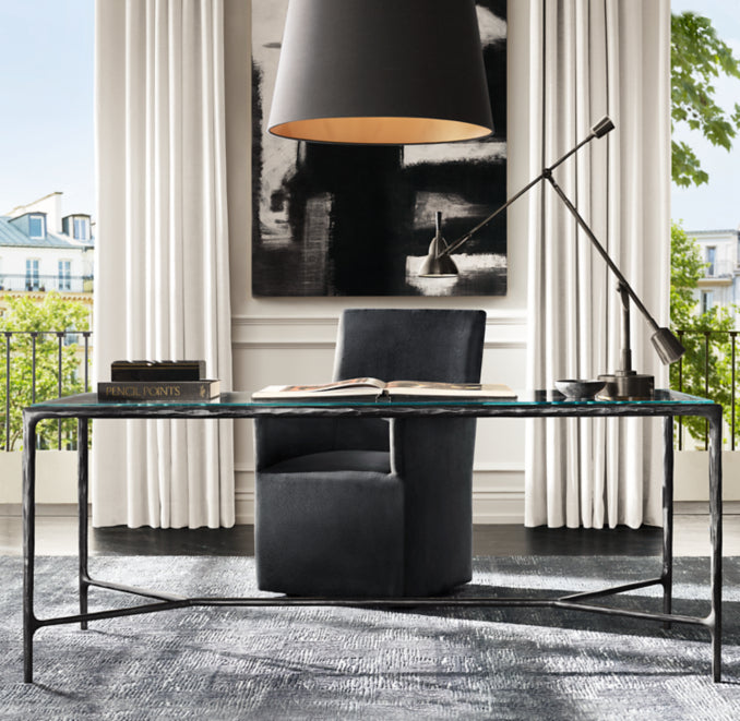 Thaddeus Glass Desk