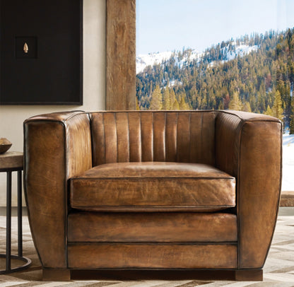 Rourke Leather Chair