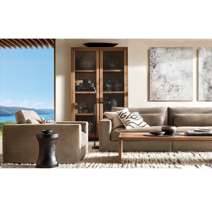 Lugano Slipcovered Modular 3-Piece Sofa