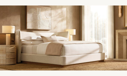 Byron Reeded Stone Closed Nightstand