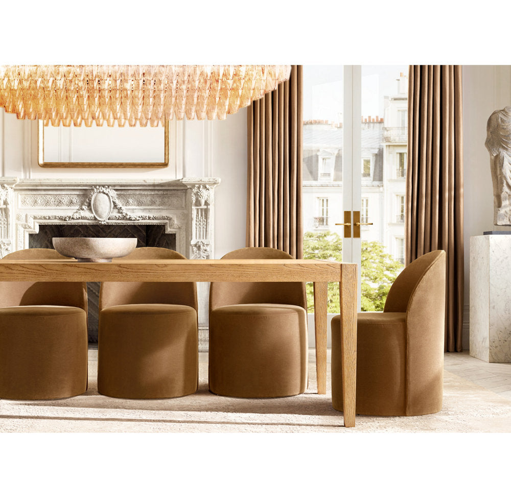 Chiara Clear Glass Tiered Rectangular Chandelier 54"