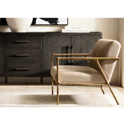 Thaddeus Track Arm Chair