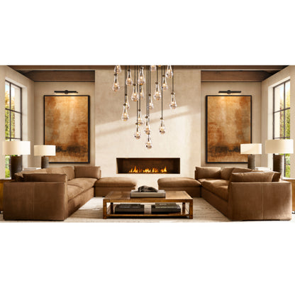 Costera Leather 2-Cushion Sofa