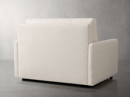 Kipton Slim Arm Luxury Twin Sleeper Chair
