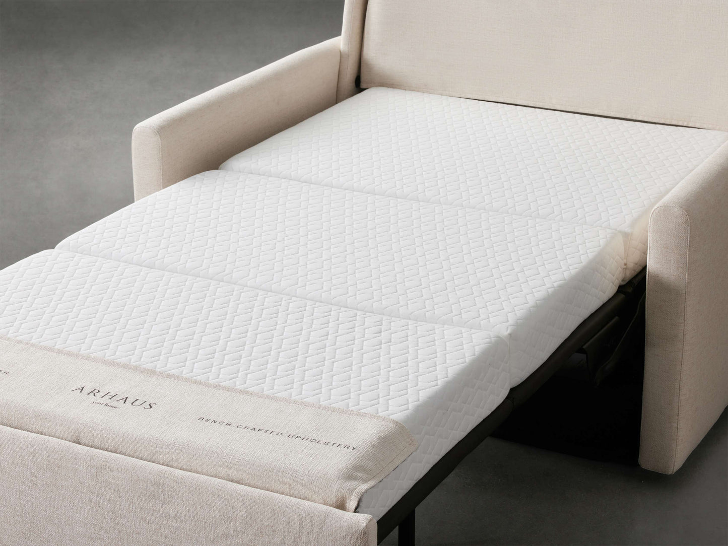 Kipton Slim Arm Luxury Twin Sleeper Chair