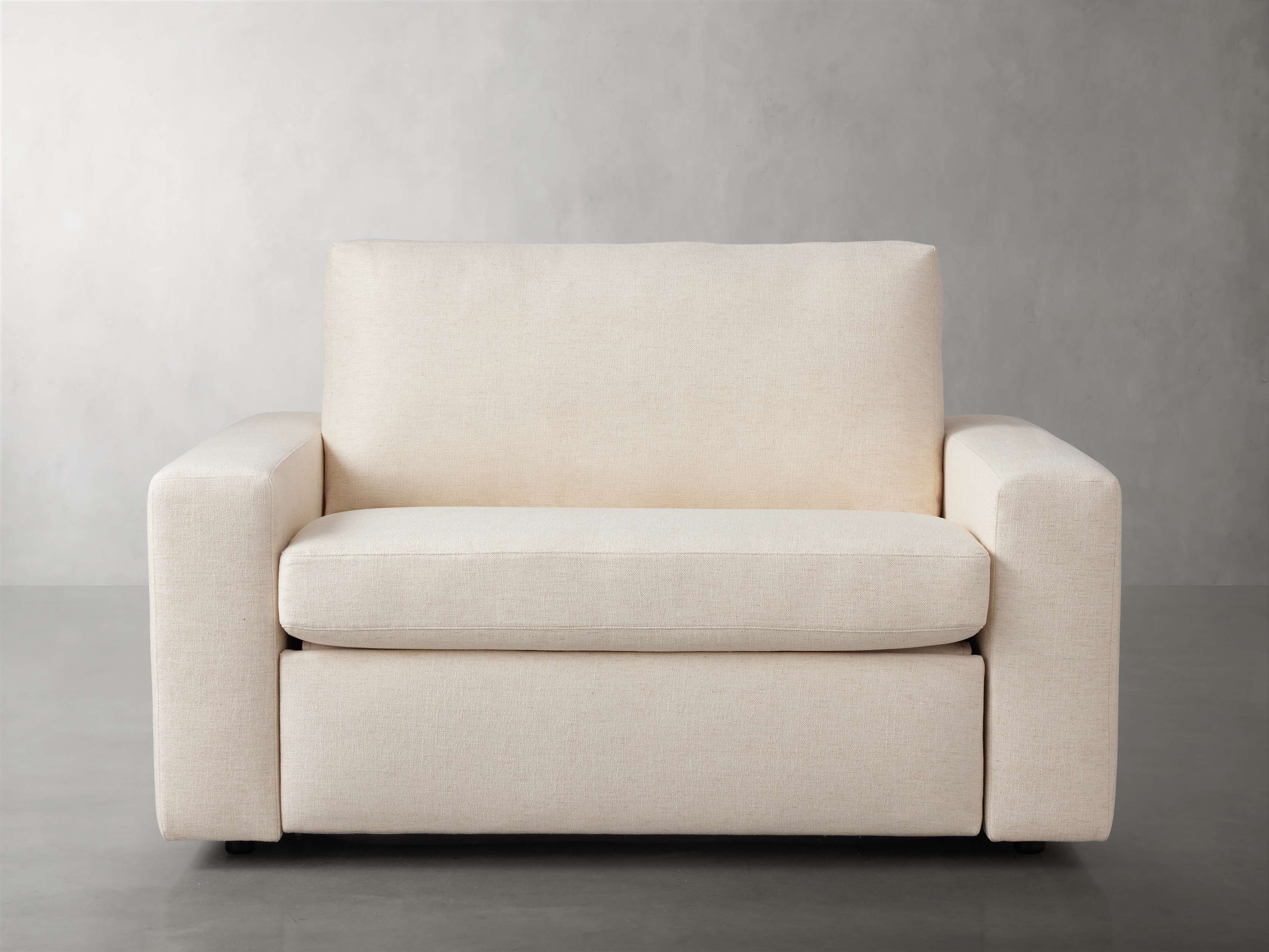 Kipton Wide Arm Luxury Twin Sleeper Chair – Vivo Lamp