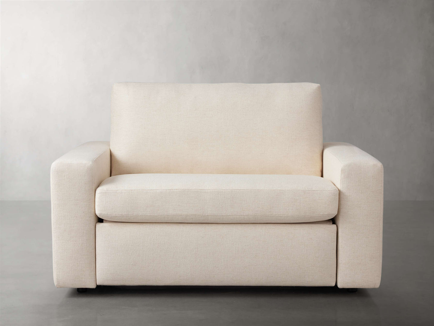 Kipton Wide Arm Luxury Twin Sleeper Chair