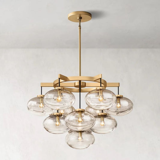 Cabrette Round  Living Room Chandelier 36"