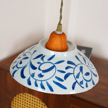 Ceramic Pendant Lamp 9.4 Inch