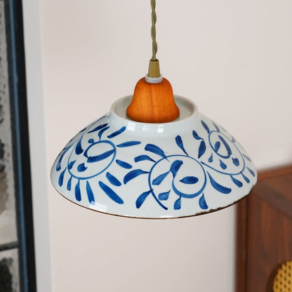 Ceramic Pendant Lamp 9.4 Inch