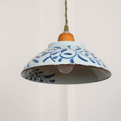 Ceramic Pendant Lamp 9.4 Inch