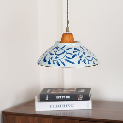 Ceramic Pendant Lamp 9.4 Inch