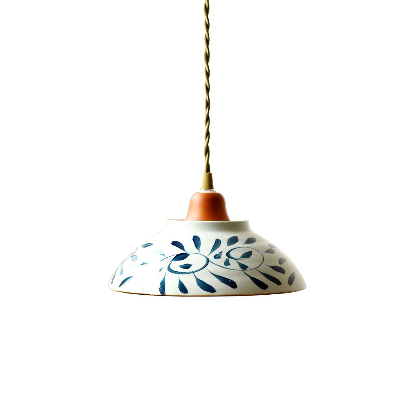 Ceramic Pendant Lamp 9.4 Inch