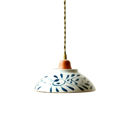 Ceramic Pendant Lamp 9.4 Inch
