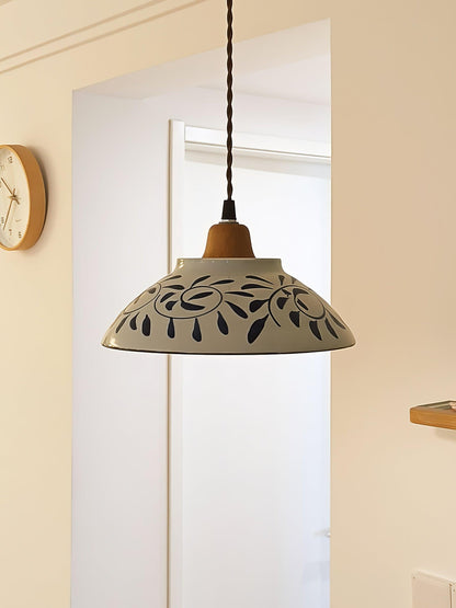 Ceramic Pendant Lamp 9.4 Inch