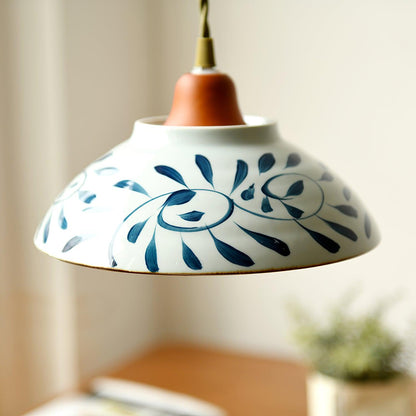 Ceramic Pendant Lamp 9.4 Inch