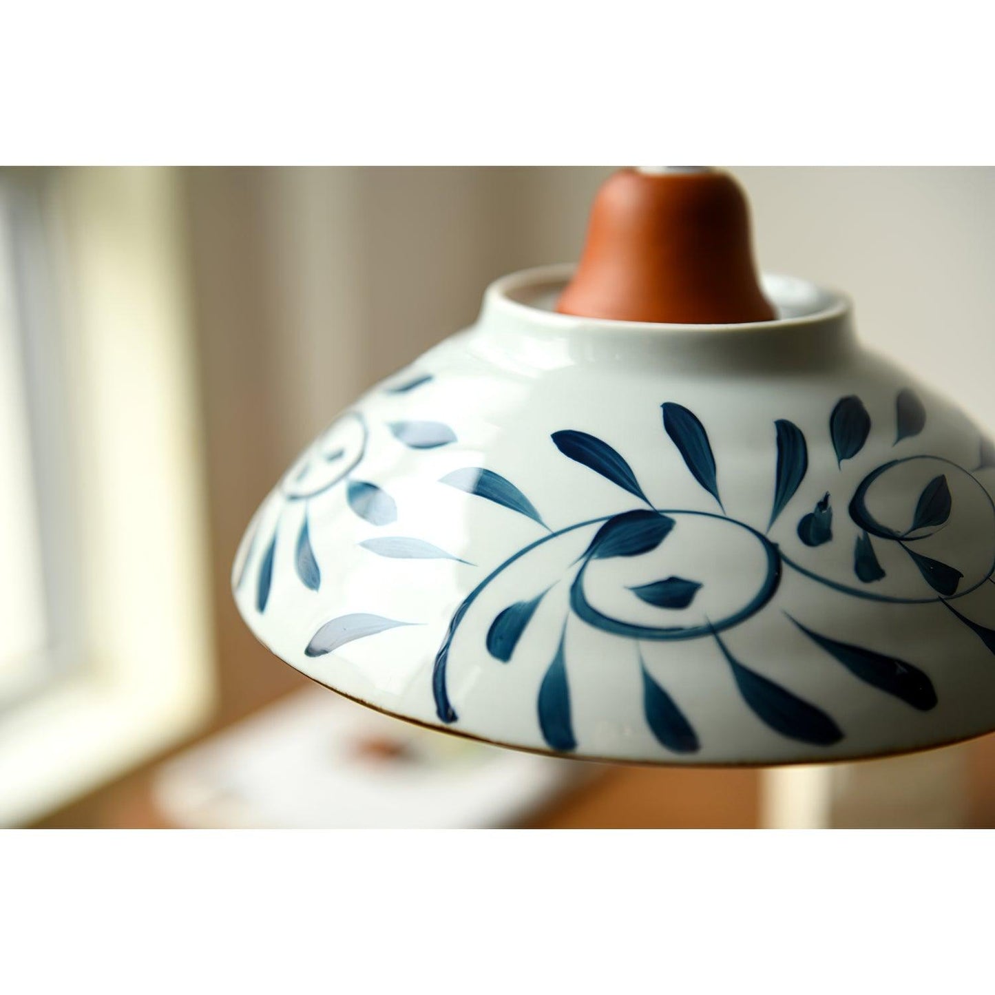 Ceramic Pendant Lamp 9.4 Inch