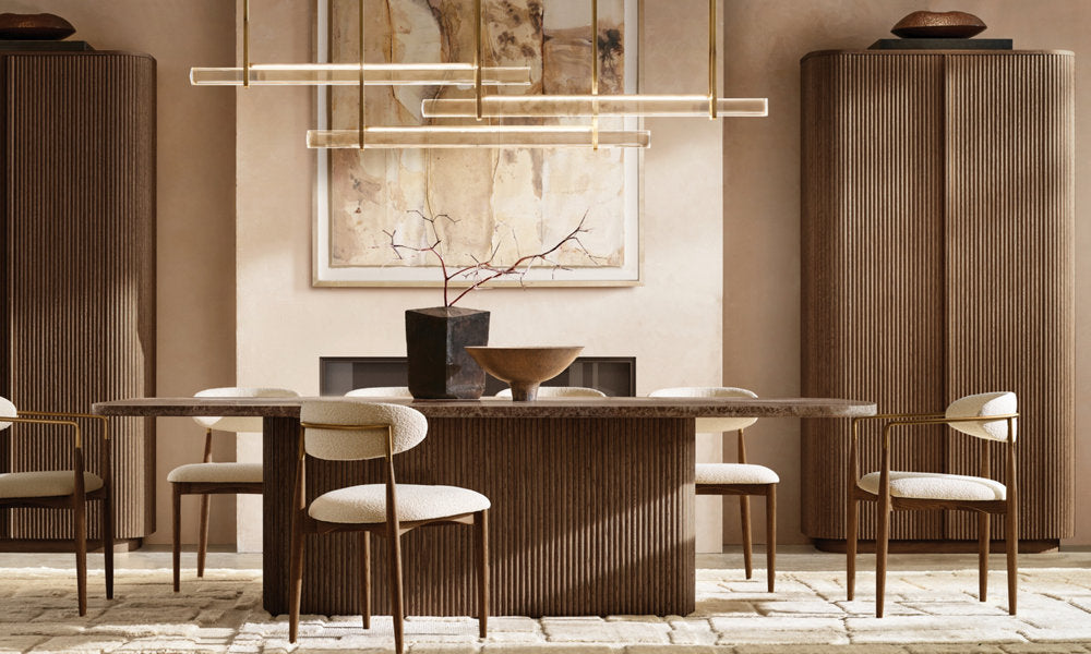 Audubon Crystal Triple Bar Linear Chandelier