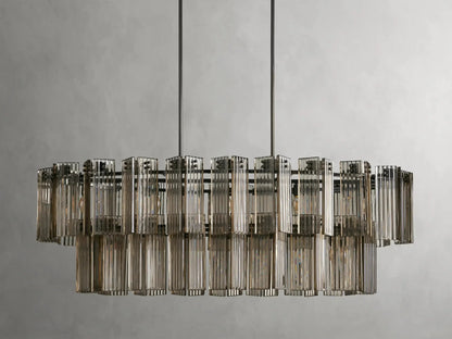 Delsie Oval Glass Chandelier 51''63''72''