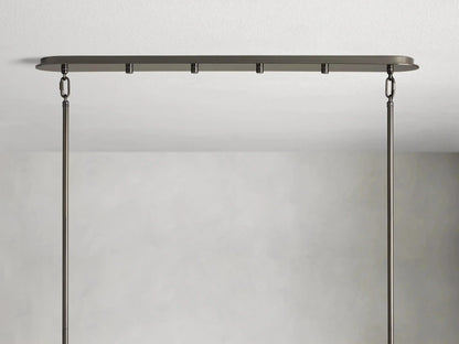 Delsie Oval Glass Chandelier 51''63''72''