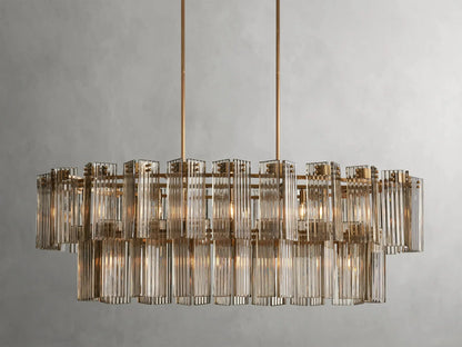 Delsie Oval Glass Chandelier 51''63''72''