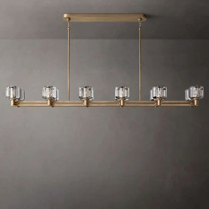 Demaret Double Linear Dining Room Chandelier 72''