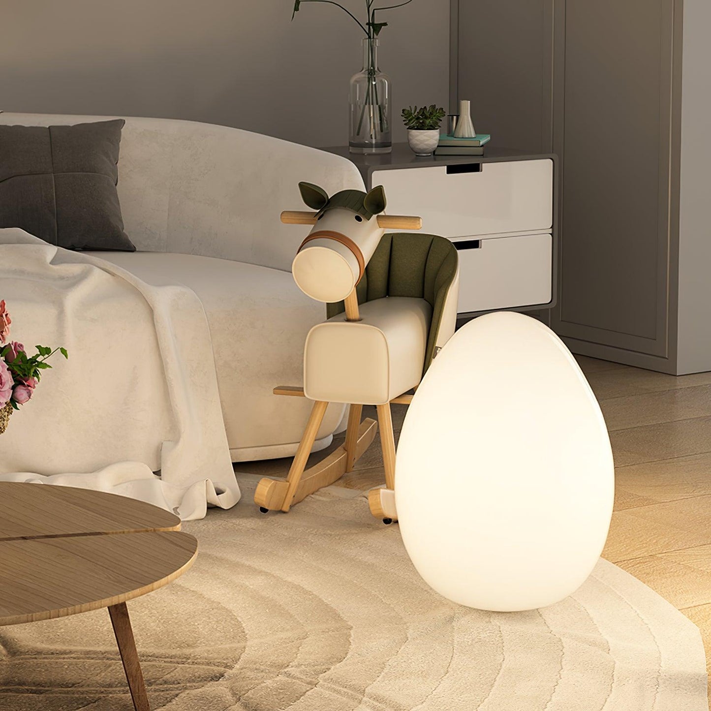 Modern Egg Table Lamp