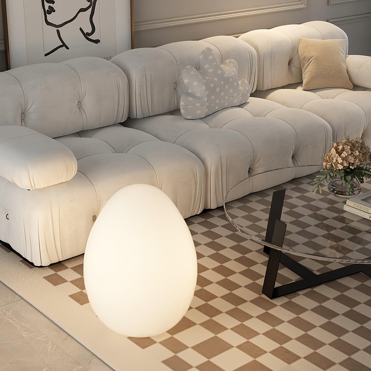 Modern Egg Table Lamp