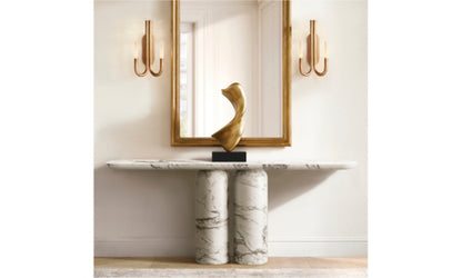 Cupola Carved Console Table
