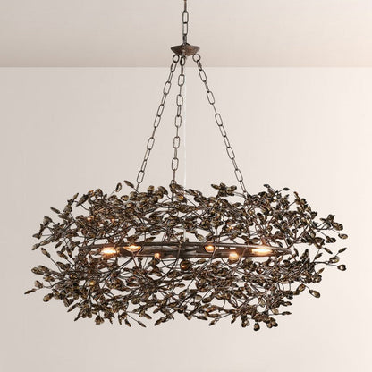 Fiore Crown Crystal Chandelier