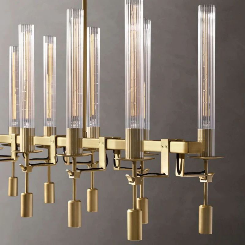 Fontanella Linear Chandelier 66"