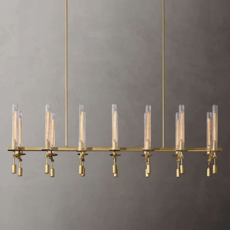 Fontanella Linear Chandelier 66"