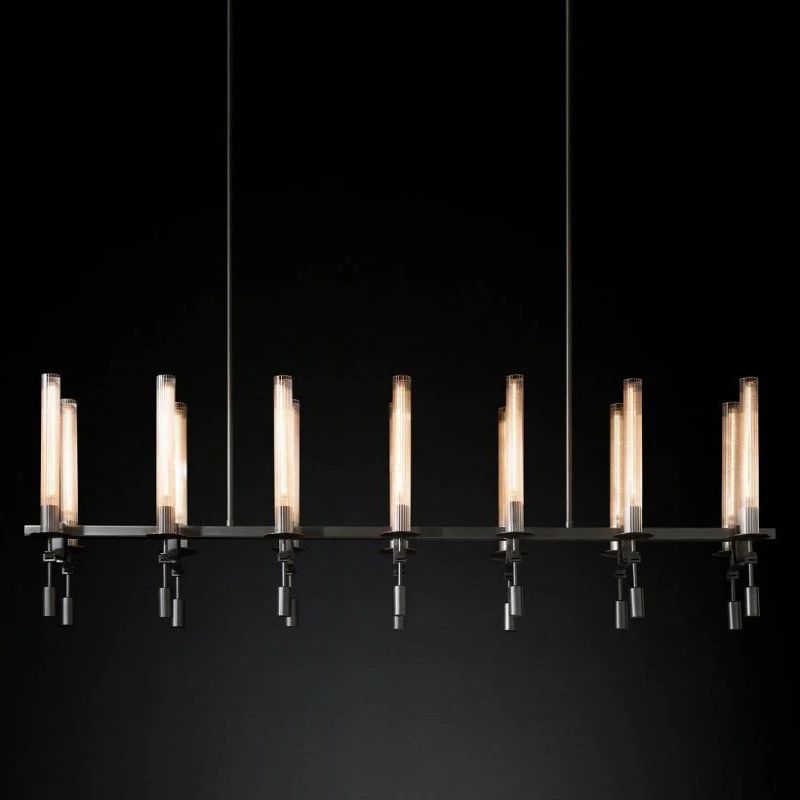 Fontanella Linear Chandelier 66"
