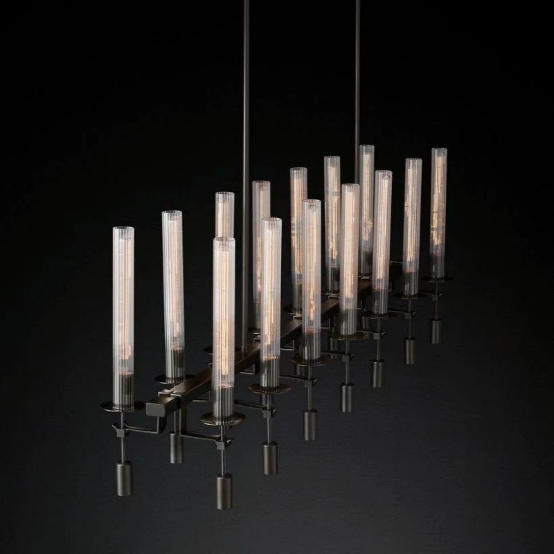 Fontanella Linear Chandelier 66"