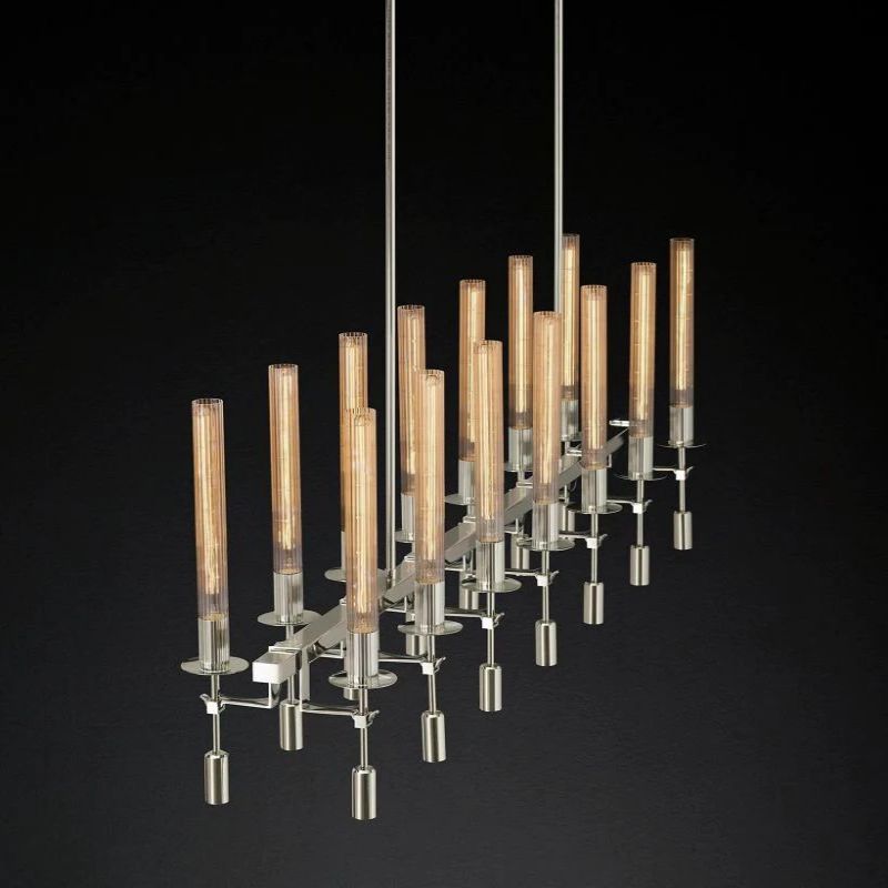 Fontanella Linear Chandelier 66"