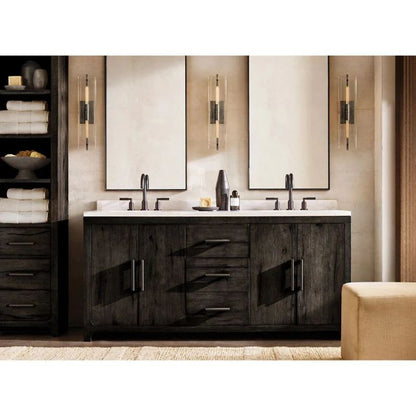 Marbuzen Linear Bathroom Sconce 25"